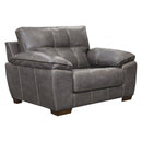  Jackson Furniture Hudson Stationary Fabric and Leather Look Chair 4396-01 1152-78/1252-78 IMAGE 1