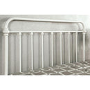  Color_Vintage White Size_California King -- Furniture of America Iria CM7701WH-CK California King Bed IMAGE 3