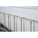  Color_Vintage White Size_California King -- Furniture of America Iria CM7701WH-CK California King Bed IMAGE 4