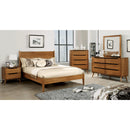  Color_Oak Size_Queen -- Furniture of America Lennart CM7386A-Q Queen Bed IMAGE 2