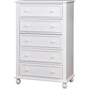  Furniture of America Olivia 5-Drawer Kids Chest CM7155WH-C IMAGE 1