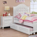  Furniture of America Olivia 2-Drawer Kids Nightstand CM7155WH-N IMAGE 4