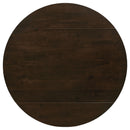  Coaster Furniture Bucknell 130005 3-piece Round Drop Leaf Dining Table Set - Cappuccino IMAGE 17