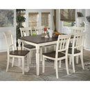  Signature Design by Ashley Whitesburg D583 7 pc Dining Set IMAGE 1