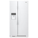  Whirlpool 33-inch, 21.4 cu. ft. Side-by-Side Freestanding Refrigerator with Exterior Ice and Water Dispenser with EveryDrop™ Water Filtration WRS331SDHW IMAGE 1