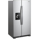  Whirlpool 36-inch, 24.5 cu. ft. Freestanding Side-by-Side Refrigerator with Exterior Ice and Water Dispenser with EveryDrop™ Water Filtration WRS335SDHM IMAGE 3