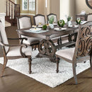  Furniture of America Arcadia Dining Table with Trestle Base CM3150T-TABLE IMAGE 11