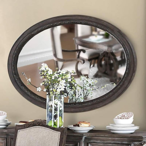  Furniture of America Arcadia Wall Mirror CM3150MO IMAGE 1
