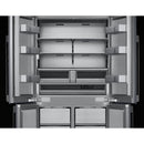  Dacor 42-inch, 23.5 cu.ft. French 4-Door Buil-In Refrigeerator with Internal Water Dispenser DRF427500AP/DA IMAGE 3