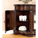 Furniture of America Round Bellagio Dining Table with Pedestal Base CM3319RT-TABLE IMAGE 7