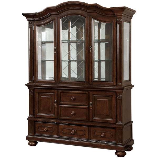  Furniture of America Alpena 2 pc China Cabinet CM3350HB-SET IMAGE 1