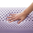  Malouf Zoned Dough® Lavender King Bed Pillow ZZKKMPASZL IMAGE 5
