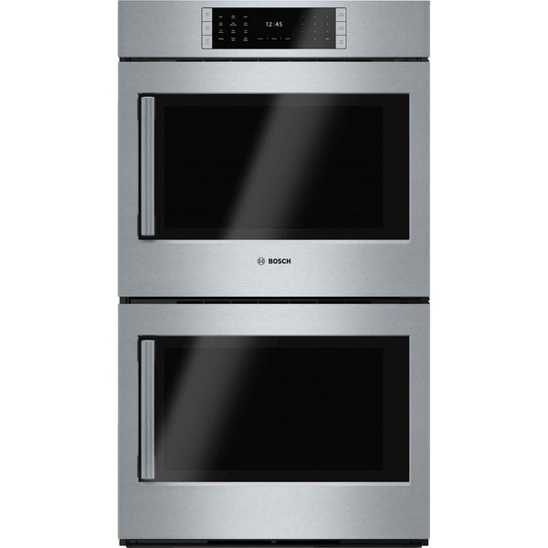  Bosch 30-inch, 9.2 cu. ft. Built-in Double Wall Oven with Convection HBLP651RUC IMAGE 1