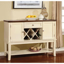 Furniture of America Dover Server CM3326WC-SV IMAGE 2