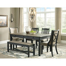  Signature Design by Ashley Tyler Creek Dining Chair D736-02 IMAGE 6