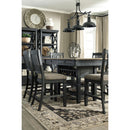  Signature Design by Ashley Tyler Creek Counter Height Dining Table with Pedestal Base D736-32 IMAGE 4