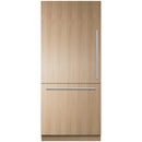  Fisher & Paykel 36-inch, 16.8 cu. ft. Built-in Bottom Freezer Refrigerator with ActiveSmart™ RS36W80LJ1 N IMAGE 1
