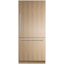  Fisher & Paykel 36-inch, 16.8 cu. ft. Built-in Bottom Freezer Refrigerator with ActiveSmart™ RS36W80RJ1 N IMAGE 1