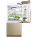  Fisher & Paykel 36-inch, 16.8 cu. ft. Built-in Bottom Freezer Refrigerator with ActiveSmart™ RS36W80RJ1 N IMAGE 2