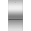  Fisher & Paykel 32-inch, 17.5 cu. ft. Counter-Depth Bottom Freezer Refrigerator with ActiveSmart™ RF170BLPX6 N IMAGE 1