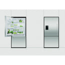  Fisher & Paykel 31-inch, 17.1 cu. ft. Counter-Depth Bottom Freezer Refrigerator with ActiveSmart ™ RF170WDLUX5 N IMAGE 3