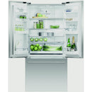  Fisher & Paykel 32-inch, 16.9 cu. ft. Counter-Depth French 3-Door Refrigerator RF170ADX4 N IMAGE 2