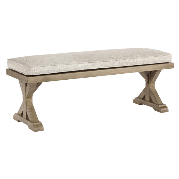  Signature Design by Ashley Beachcroft P791-600 Bench with Cushion IMAGE 1