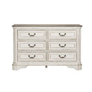  Liberty Furniture Industries Inc. Magnolia Manor 6-Drawer Kids Dresser 244-BR30 IMAGE 3