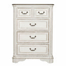  Liberty Furniture Industries Inc. Magnolia Manor 4-Drawer Kids Chest 244-BR40 IMAGE 3