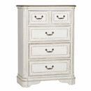  Liberty Furniture Industries Inc. Magnolia Manor 4-Drawer Kids Chest 244-BR40 IMAGE 4