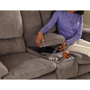  Catnapper Reyes Power Reclining Fabric Loveseat with Console 62409 2792-28 IMAGE 2