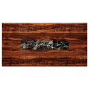  Furniture of America Bonneville Dining Table with Faux Marble Top and Trestle Base CM3824T-TABLE IMAGE 3