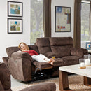  Catnapper Sedona Power Reclining Fabric Loveseat with Console 62229 2793-29 IMAGE 2