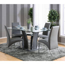  Furniture of America Wailoa CM8370GY-SC-2PK Side Chair, Gray IMAGE 4