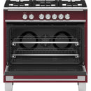  Fisher & Paykel 36-inch Freestanding Gas Range with AeroTech™ Technology OR36SCG4R1 IMAGE 2