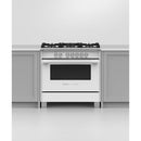 Fisher & Paykel 36-inch Freestanding Gas Range with AeroTech™ Technology OR36SCG4W1 IMAGE 4