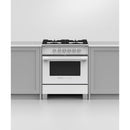  Fisher & Paykel 30-inch Freestanding Gas Range with AeroTech™ Technology OR30SCG4W1 IMAGE 4