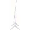  Coaster Furniture Foyet 950802 Wood Adjustable Full Length Cheval Mirror - White IMAGE 3