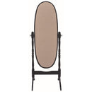  Coaster Furniture Foyet 950803 Wood Adjustable Full Length Cheval Mirror - Black IMAGE 4