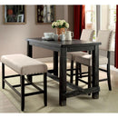  Furniture of America Sania CM3324BK-PC-2PK Counter Height Chair IMAGE 6