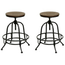  Furniture of America Silvia CM3803PC-2PK Counter Height Chair IMAGE 2