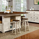  Furniture of America Sabrina CM3199WC-ST-2PK Counter Height Stool IMAGE 4