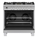  Fisher & Paykel 36-inch Freestanding Dual-Fuel Range with Aero Pastry™ OR36SCG6X1 IMAGE 2