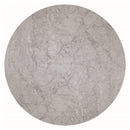  Coaster Furniture Bartole 108020 Round 48-inch Italian Marble Top Dining Table - White IMAGE 2