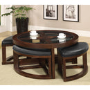  Furniture of America Crystal Cove CM4321C Coffee Table IMAGE 2