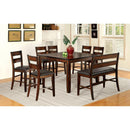  Furniture of America Dickinson CM3187PT Counter Height Table IMAGE 4