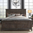  Liberty Furniture Industries Inc. Artisan Prairie King Panel Bed 823-BR-KPB IMAGE 1