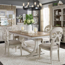  Liberty Furniture Industries Inc. Farmhouse Reimagined Counter Height Dining Table with Trestle Base 652-DR-TRS IMAGE 9