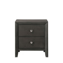  Crown Mark Evan 2-Drawer Nightstand B4720-2 IMAGE 1