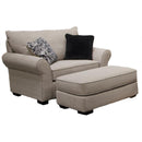  Jackson Furniture Maddox Fabric Ottoman 4152-10 1631-28 IMAGE 2
